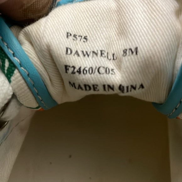 COACH Dawnell 8M Multi-Color Signature Sneaker Tennis Shoes F2460/C05 - Picture 10 of 10